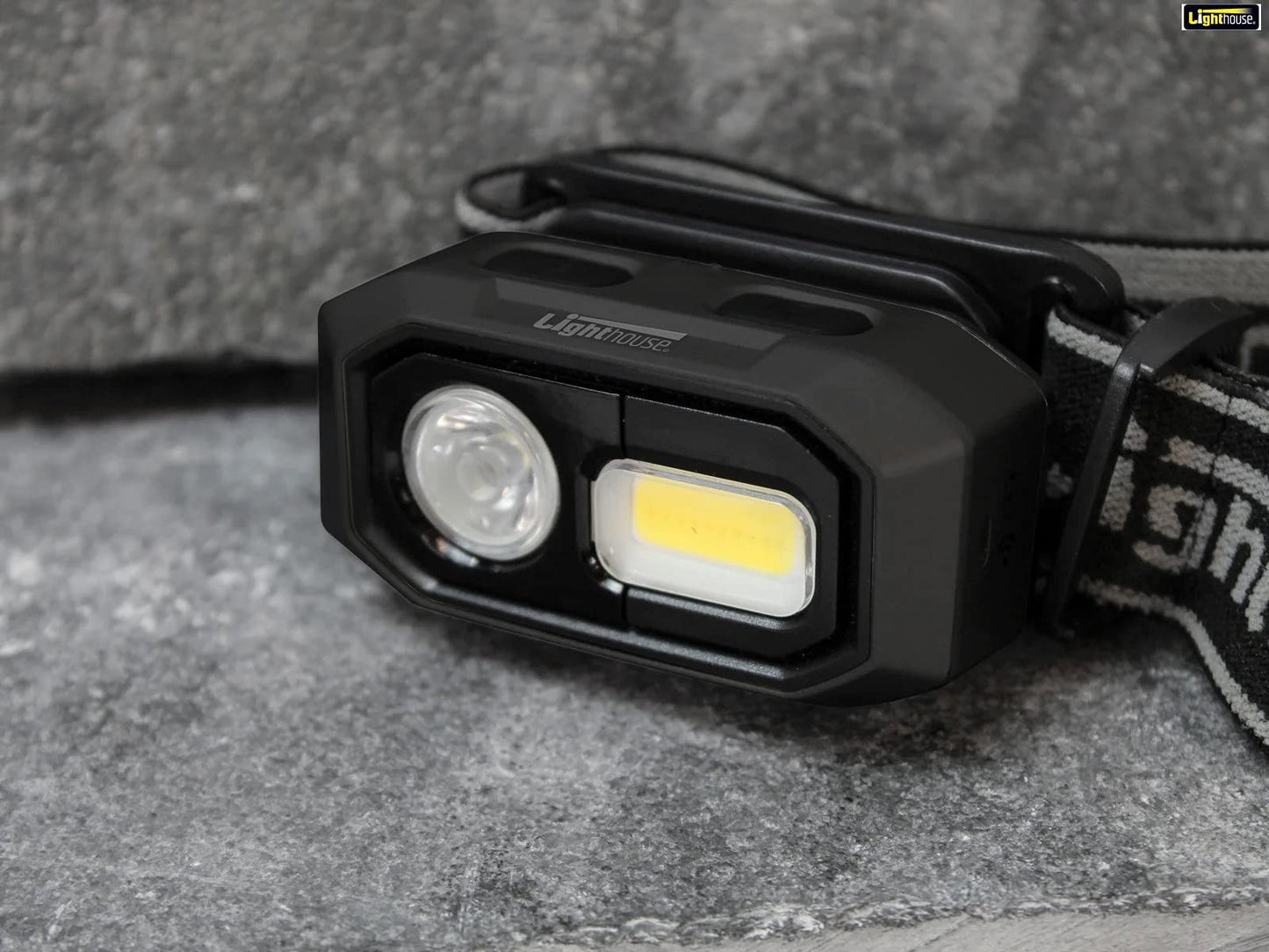 Lighthouse Torches L/HEHEAD300R elite LED Sensor Headlight - Rechargeable - 300Lm