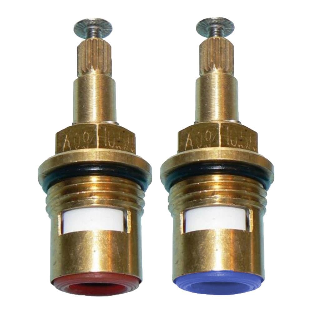 Primaflow 90721099 VS04 Ceramic Tap Short Cartridge, Multi-Colour, 3/8-1/2-Inch, Set of 2 Pieces