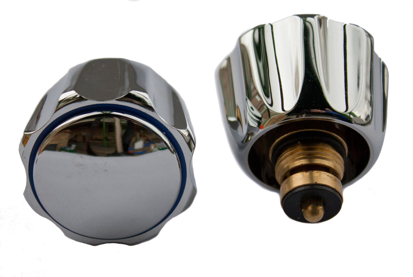 Plumb-Pak Chrome Plated Tap Tops, TT12CV2AMZ