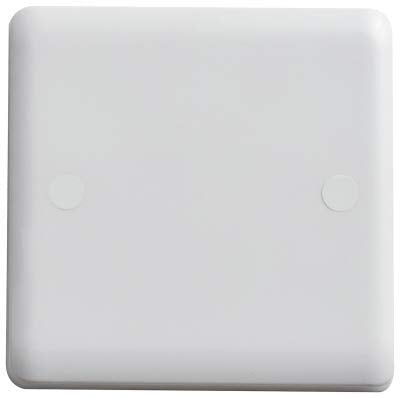 DETA VC1200 1 Gang Blank Plate Vimark Curve