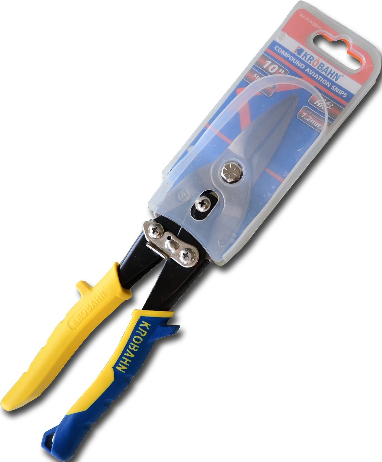 Krobahn Compound Aviation Tip Snips 10"