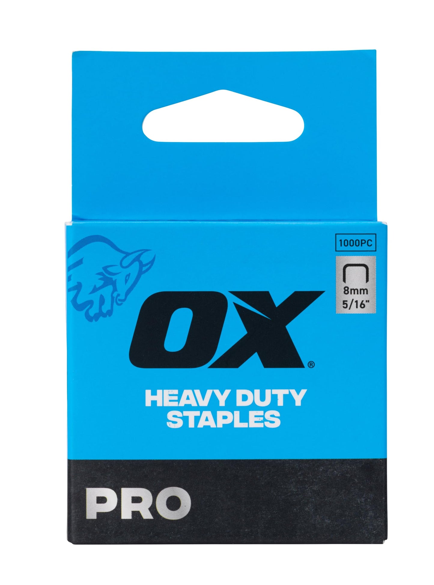 OX Pro Heavy Duty Staples - 8mm