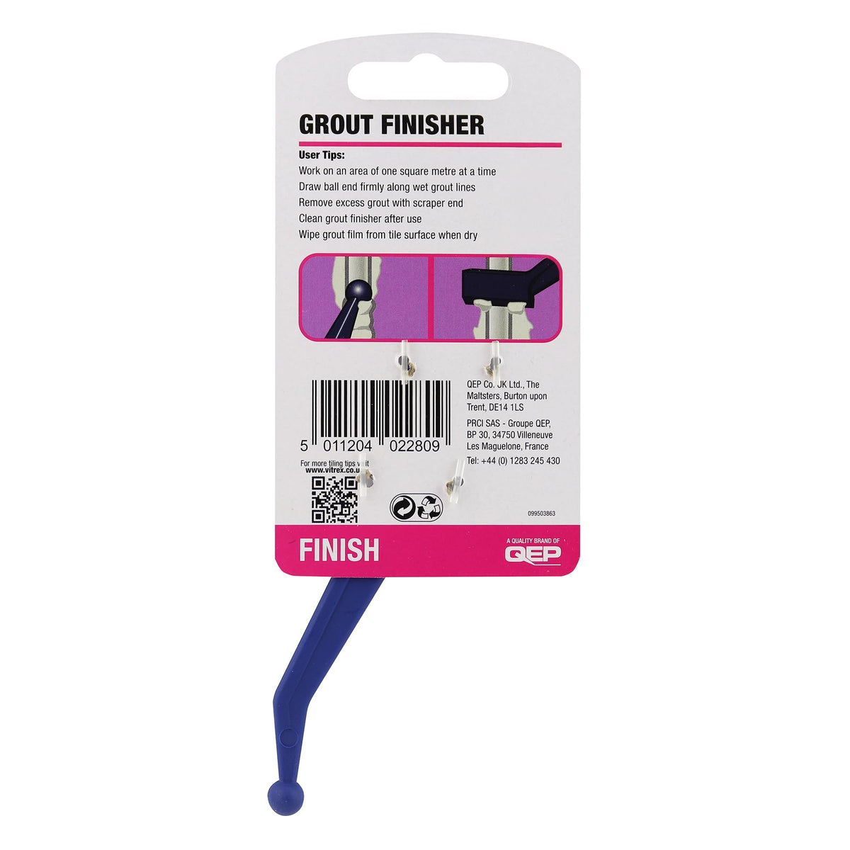 Vitrex 10 2280 Grout Finisher, Blue