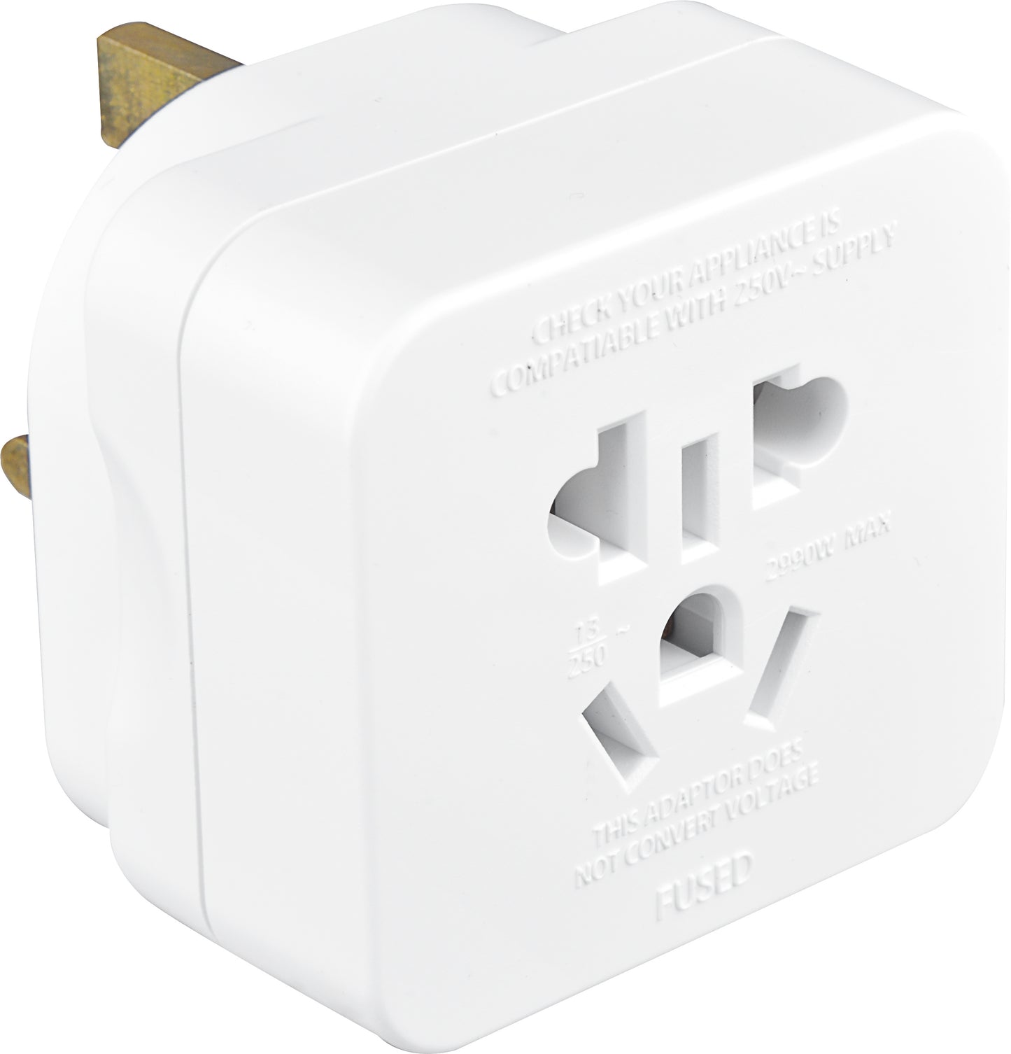 Master plug Tourist Travel Mains Adapter