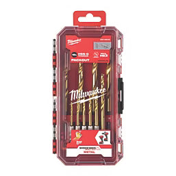 Milwaukee gold impact Drill 10pc set