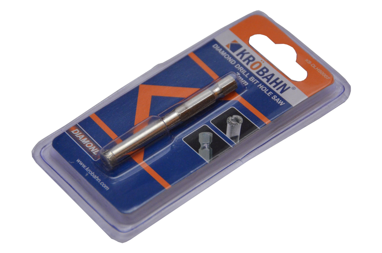 Krobahn Diamond Drill Bit Hole Saw 7mm