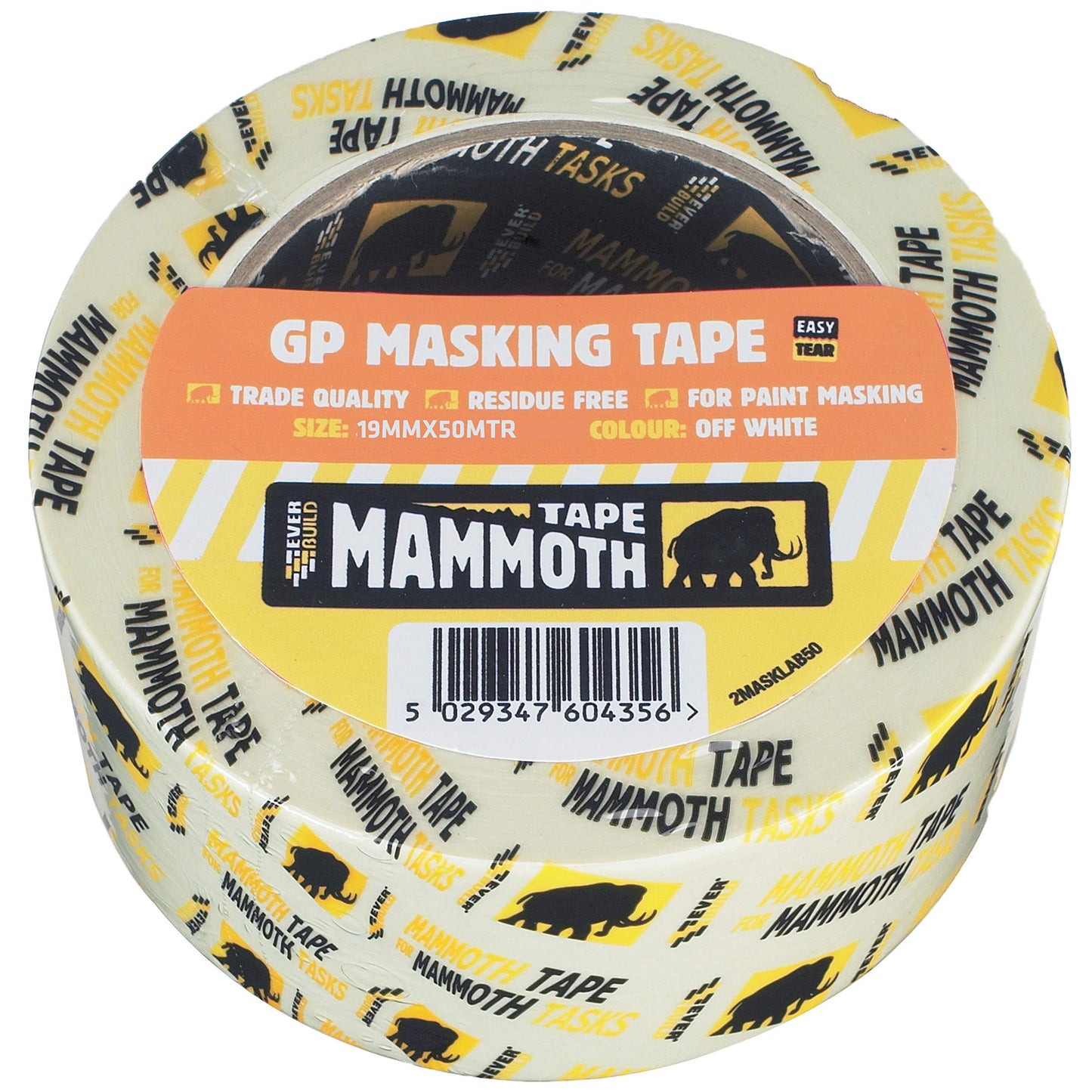 Labelled masking tape - Masking tape for paint