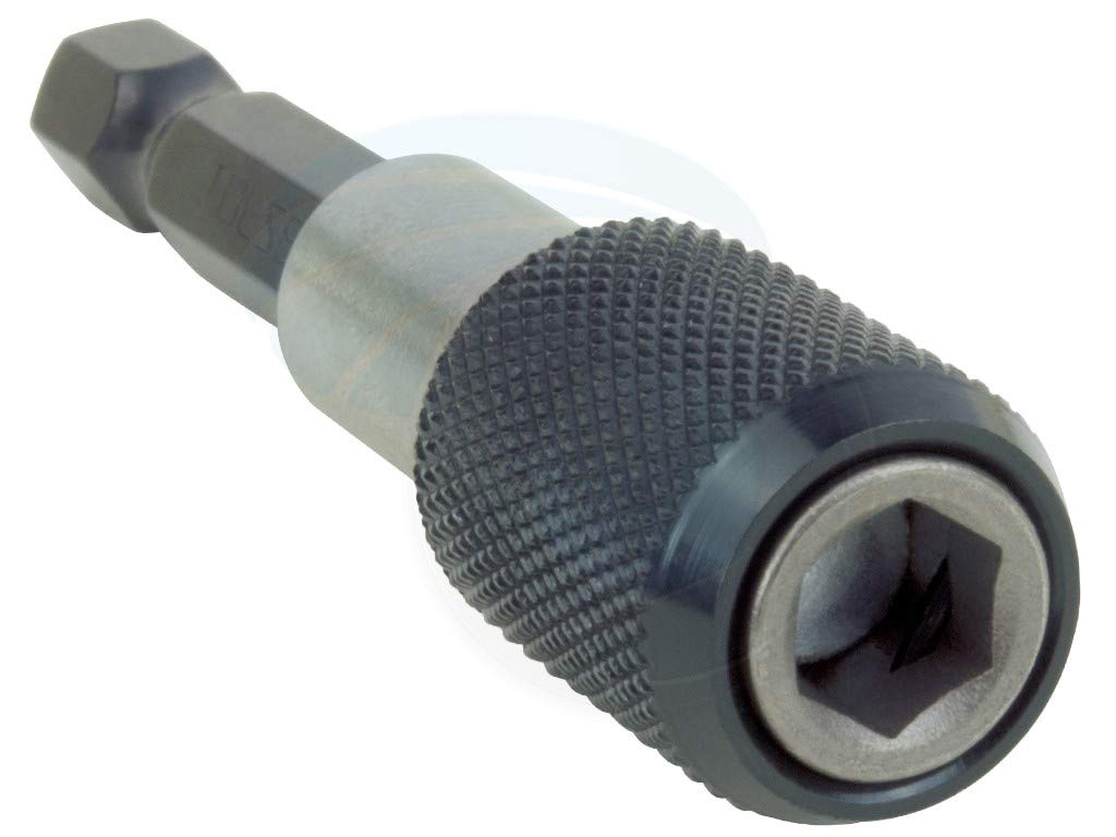 Screwdriver bit holder with quick release (Industrial)