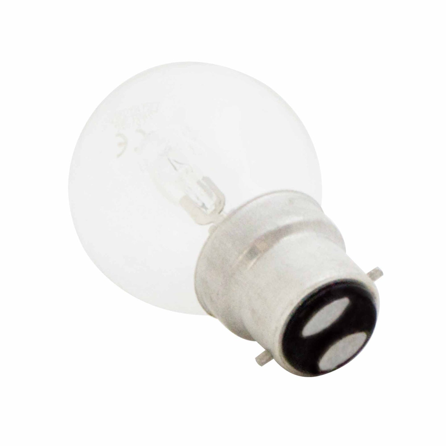 Status 18 W Large Bayonet Cap Halogen Round Bulb - Transparent, Pack of 10
