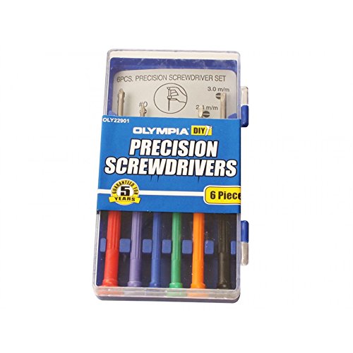 Olympia OLY22901 Precision Screwdriver Set 6 Piece