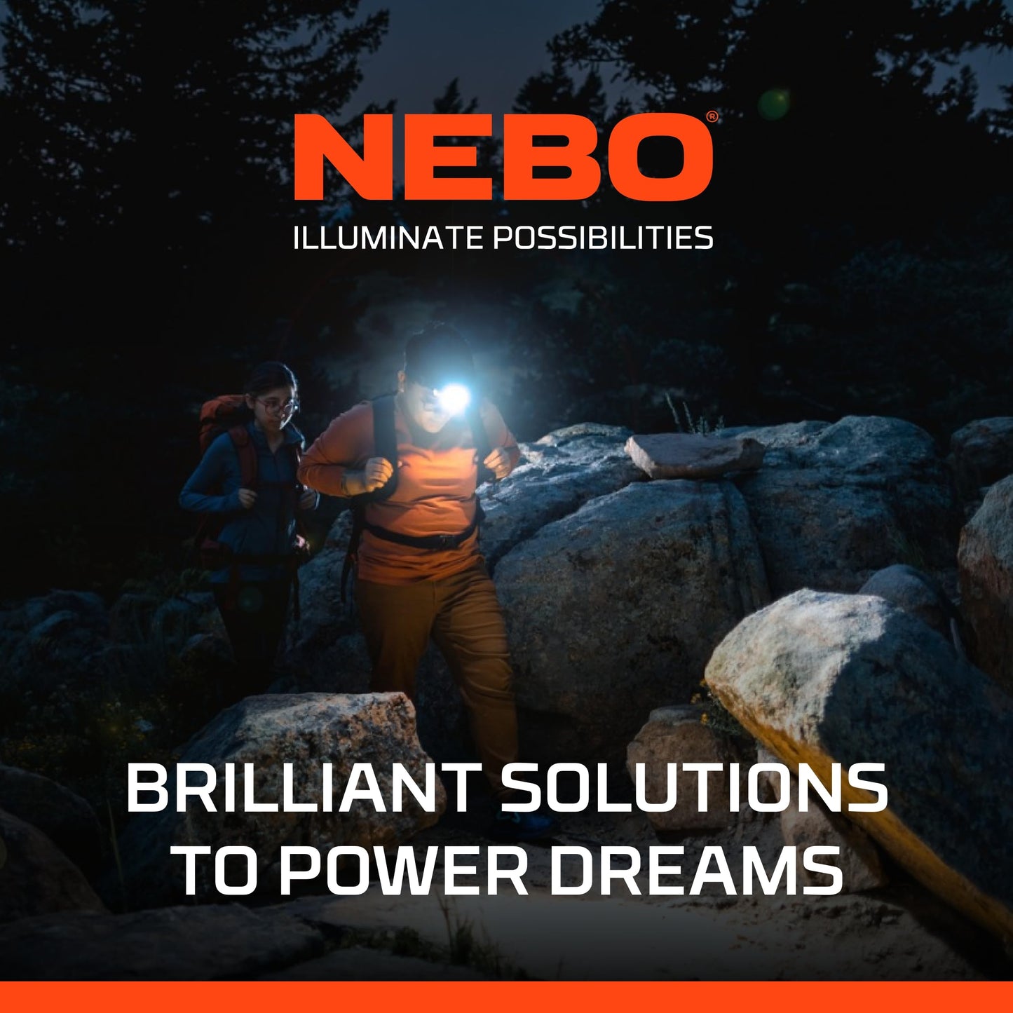 NEBO Big Larry 3-600 Lumen Torch with COB Work Light - Pocket Clip Magnetic Base for Hands-Free Lighting - Portable COB LED Dimmable Flashlight - Hazard Light-Red
