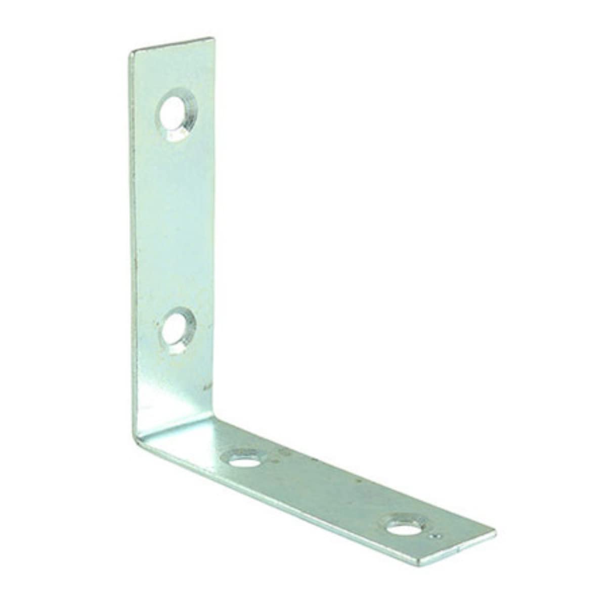 TIMCO Corner Brace - Zinc - 38 x 38 x 16mm - Box of 50 - Silver - for strenghtening Inside Corners