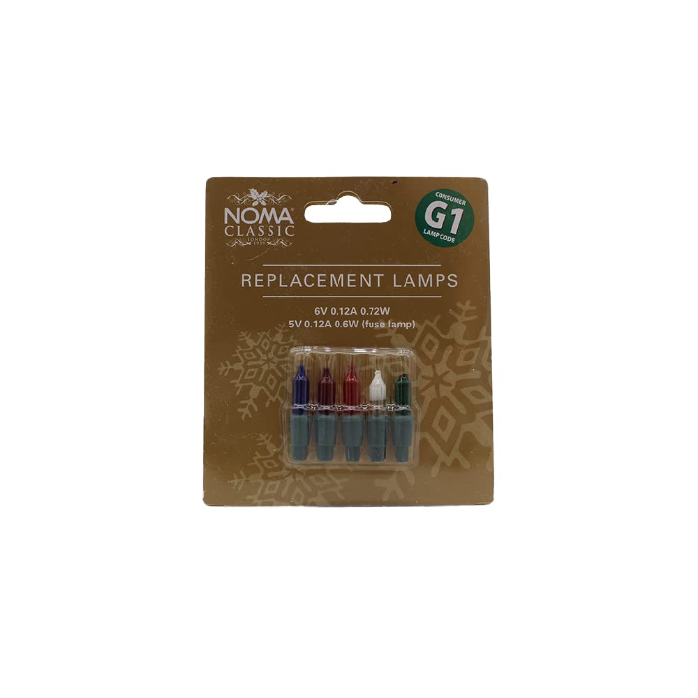 Noma G1 6volt spare Multi Colours 4 cards (16 multi colours + 4 fuses)