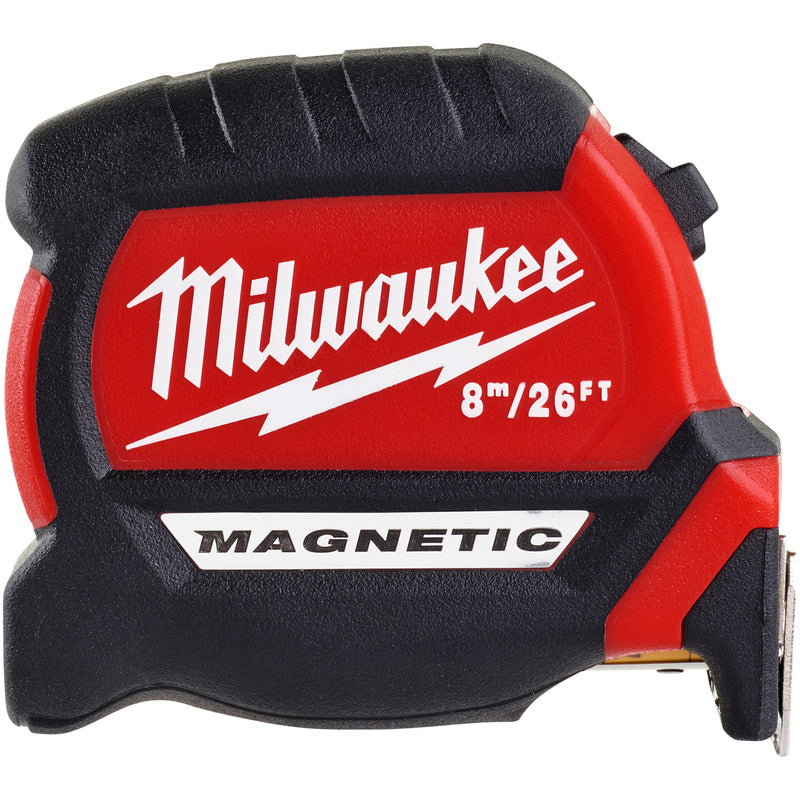 Milwaukee magnetic tape measure 8m/26ft