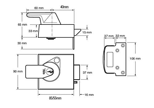 Yale Locks Standard Security Lock