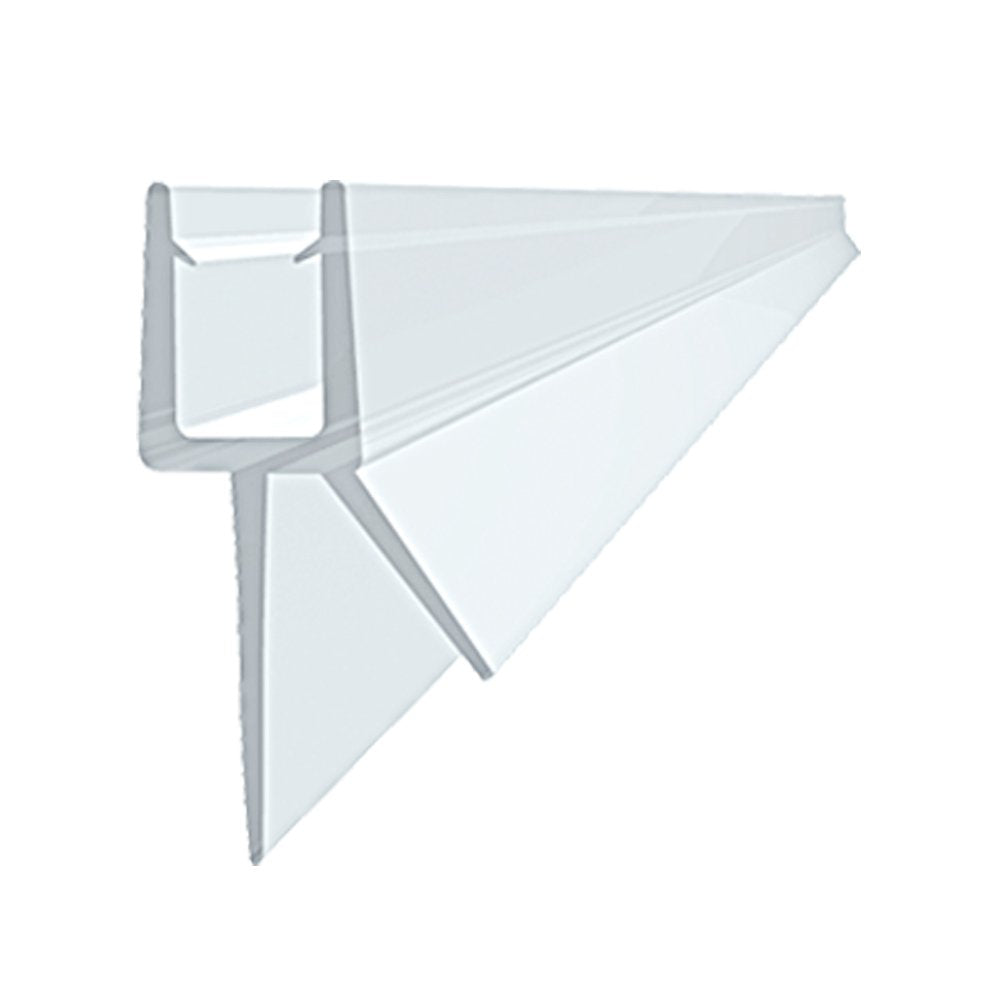 Flap Shower Seal, Clear, 1 m