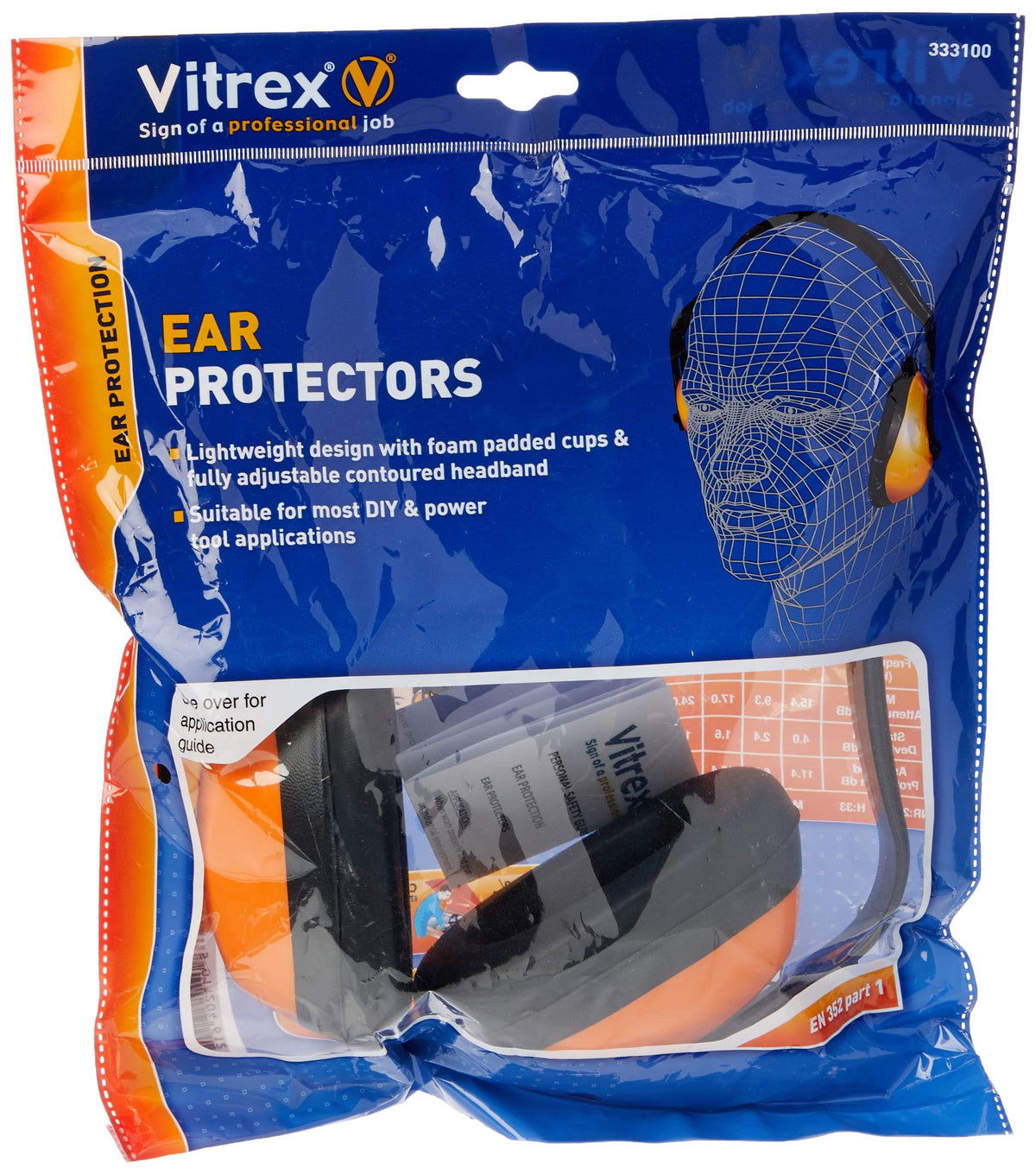 Vitrex 33 3100 Ear Protectors VIT333100