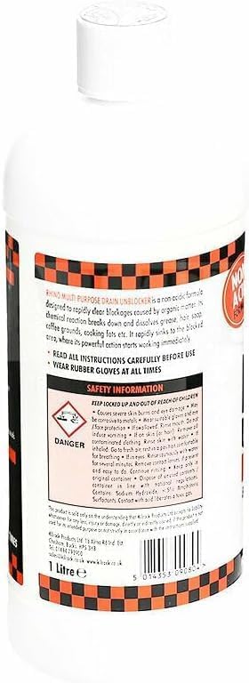Handyfix Rhino Drain Unblocker 1Litre