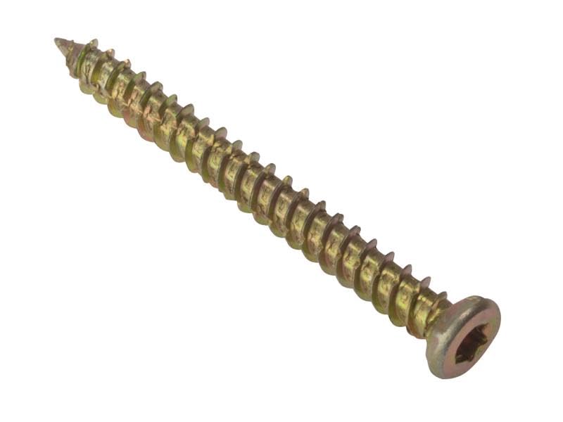F/FIX CONCRETE FRAME SCREW YP 72MM BOX 100