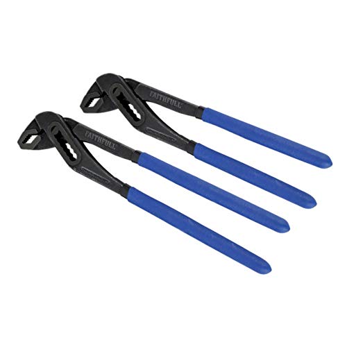 Faithfull Waterpump Plier Twin Pack