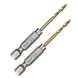 Milwaukee impact metal drill bit 2.5mm 2pc