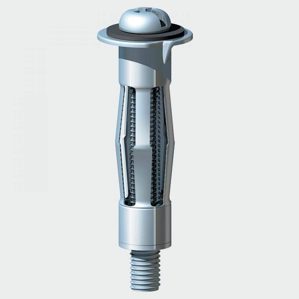 TIMCO Metal Cavity Anchors Silver - M6 x 65 (70mm Screw)