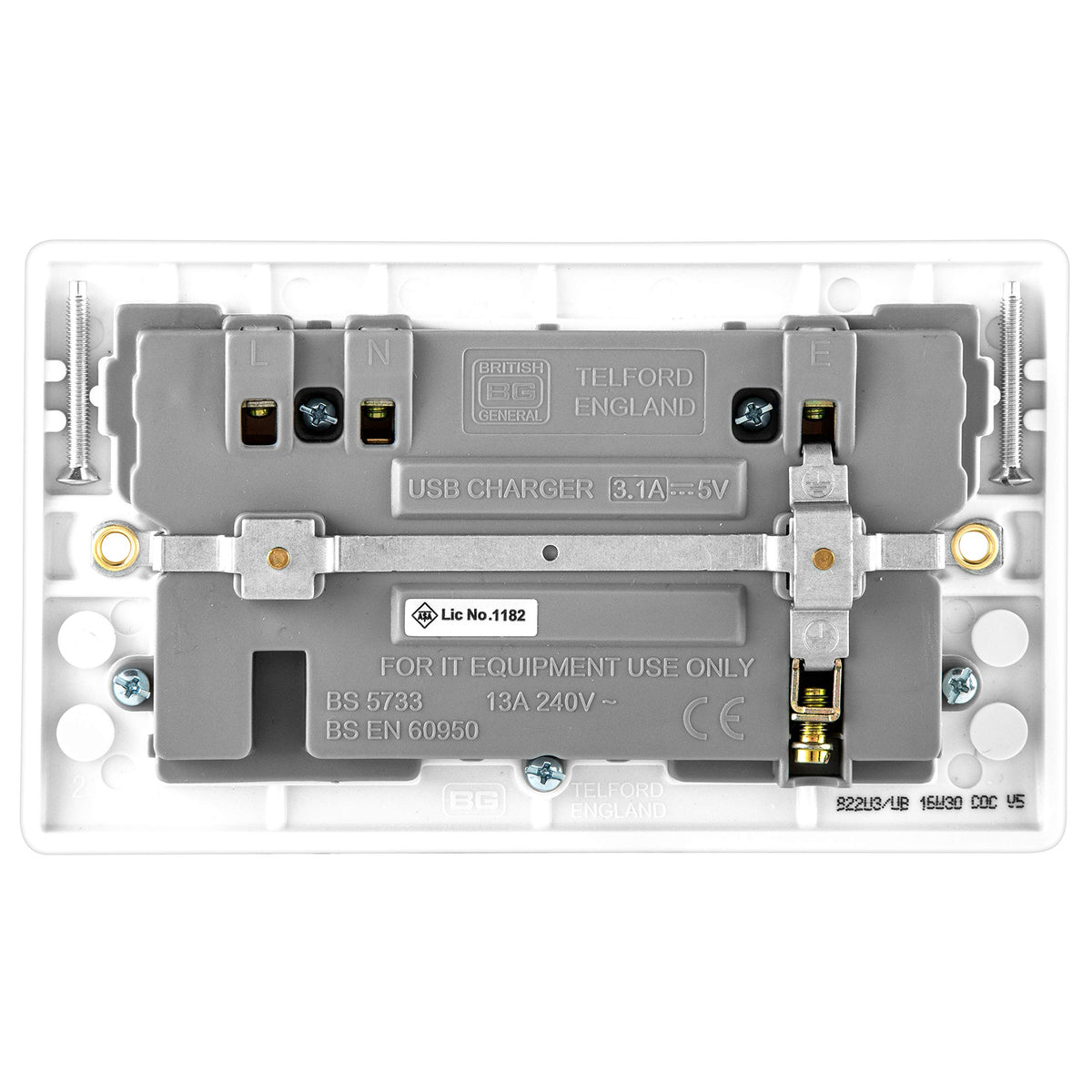 BG Electrical Single Switched