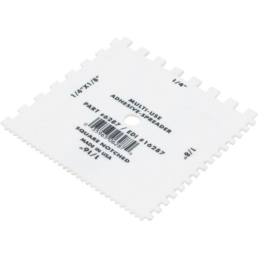Qlt by Marshalltown 6287 Plastic Notched Spreader