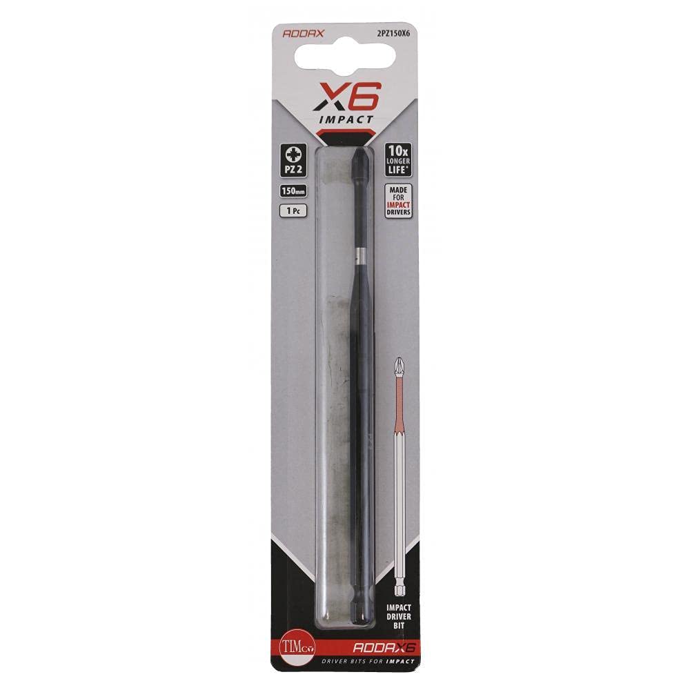 X6 Pozi Impact Driver Bit - 150mm