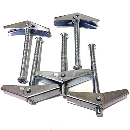 M3 x 50mm Spring Toggle with Screw PLASTERBOARD Hollow Wall FIXINGS (12)