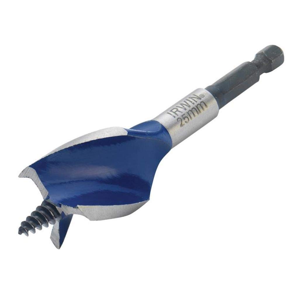 Irwin 1921930 14 mm x 4-Inch 6X Blue Groove Stubby Wood Bit - Parent