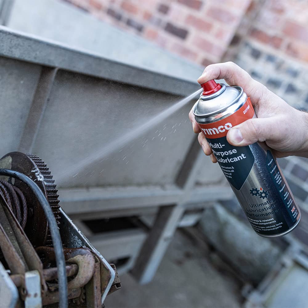 TIMCO - Multi-Purpose Lubricant 480ml - Developed to penetrate, loosen, maintain, protect and clean metal surfaces