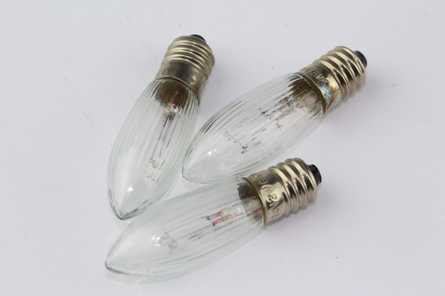 Konstsmide 1042-030 Official Spares Welcome Light Bulbs, 34 V, 3 W - Pack of 3, Clear