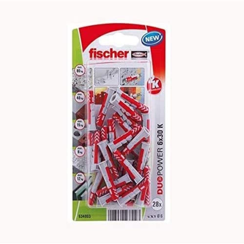 Fischer 534993 Blister Duopower 6 x 30K