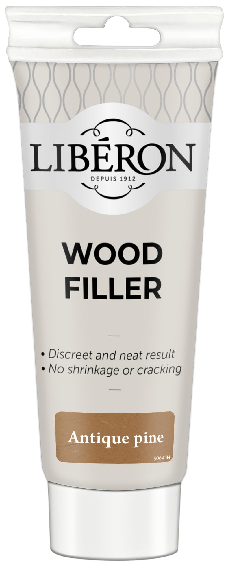 Libéron Wood Filler - Fills & Repairs - No Shrinkage Or Cracking - Ideal for Small Holes - Interior & Exterior Use - Antique Pine - 150g