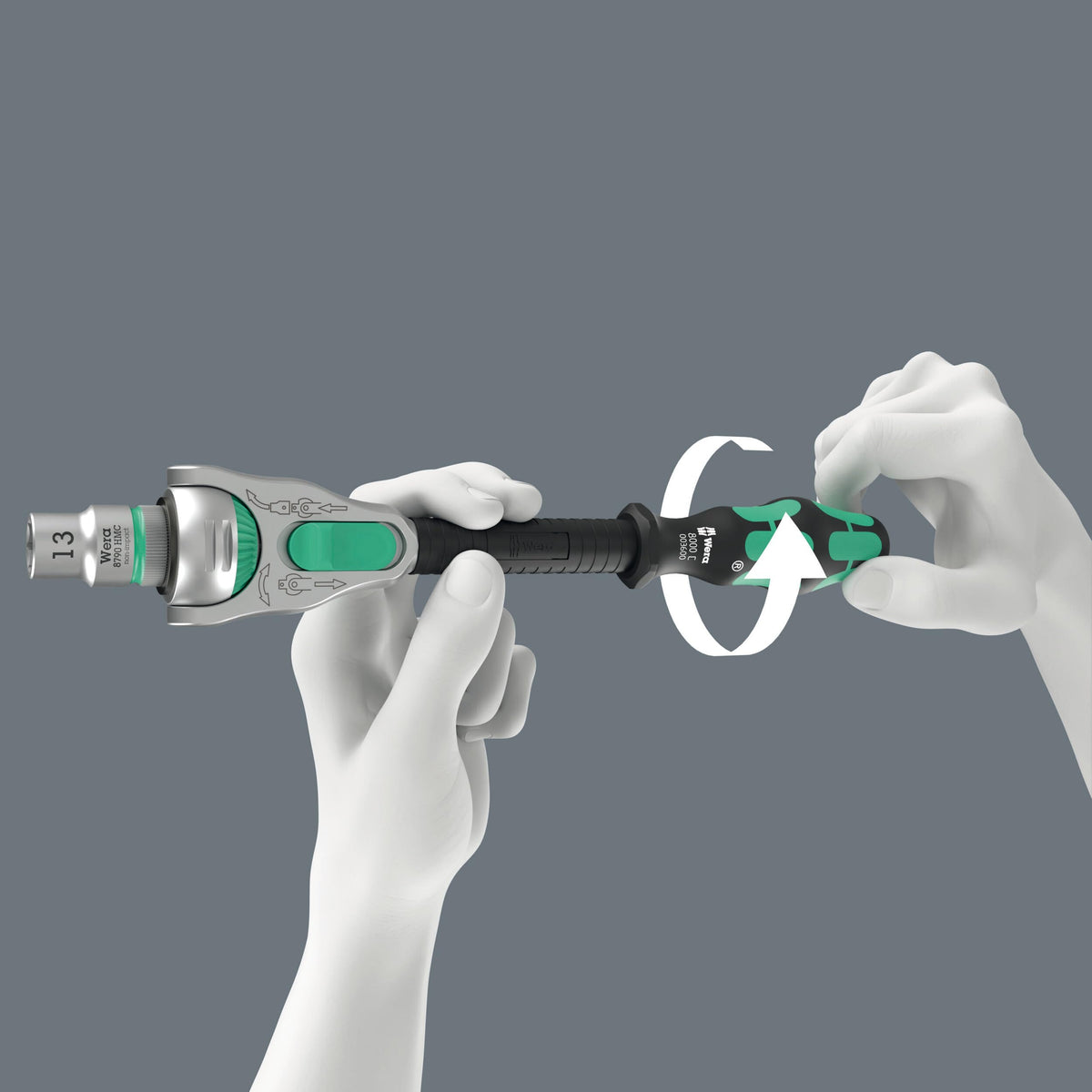 Wera Kraftform Kompakt Multi-function Zyklop Speed Ratchet, Socket & Bit Set, 1/4", 26pc, 05051045001