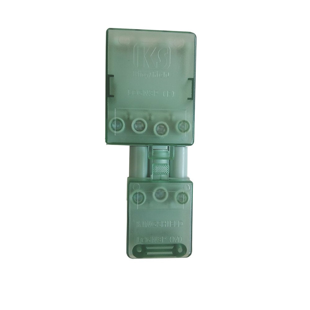GREENBROOK 20A 3-POLE LIGHTING CONNECTOR 250V PACK OF 2 LCGN3P