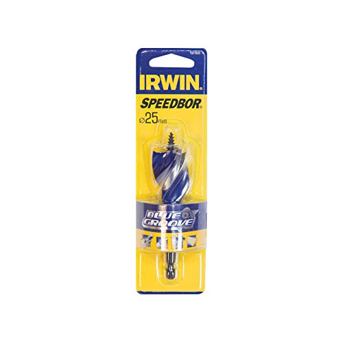 Irwin 1921930 14 mm x 4-Inch 6X Blue Groove Stubby Wood Bit - Parent
