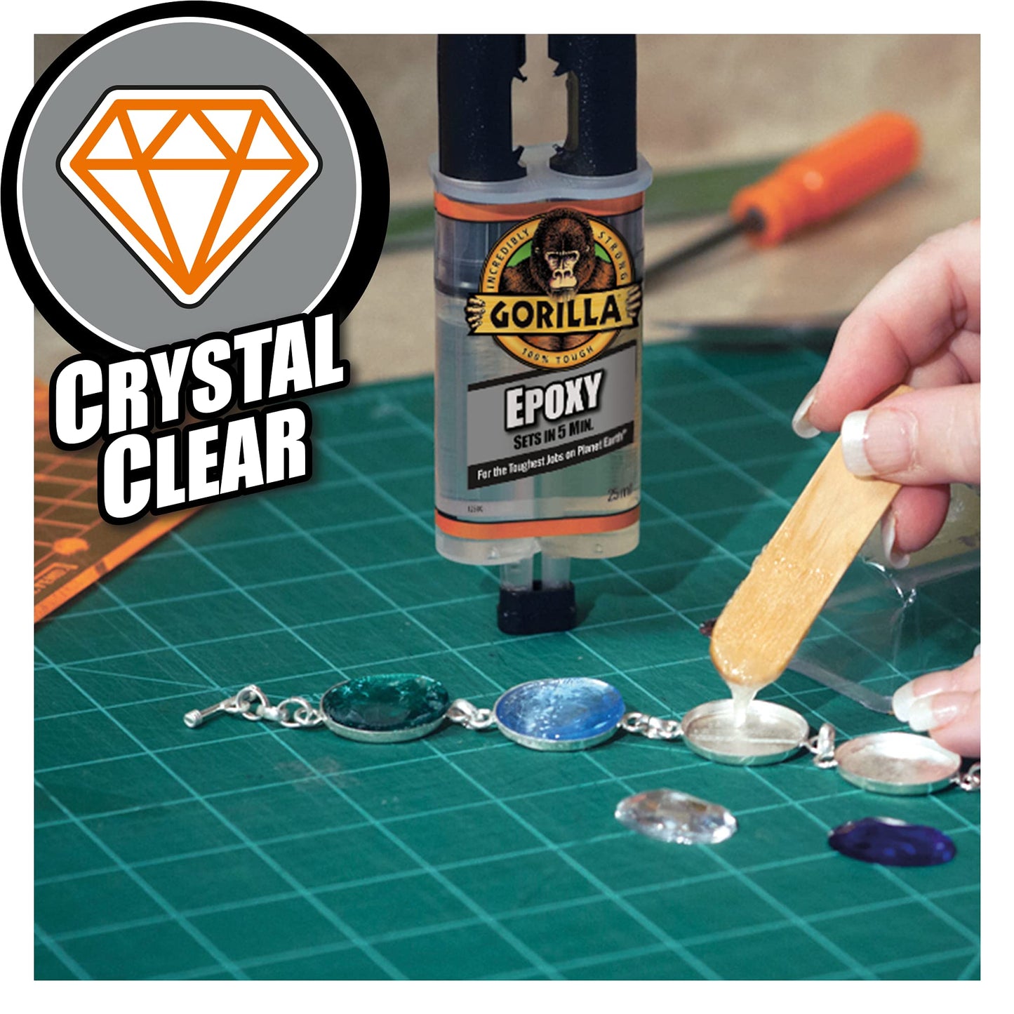 J-B Weld 8276 Kwikweld Twin Tube Quick Setting Steel Reinforced 2 Part Epoxy adhesive for Repair, Dark Grey, Two 1 oz tubes