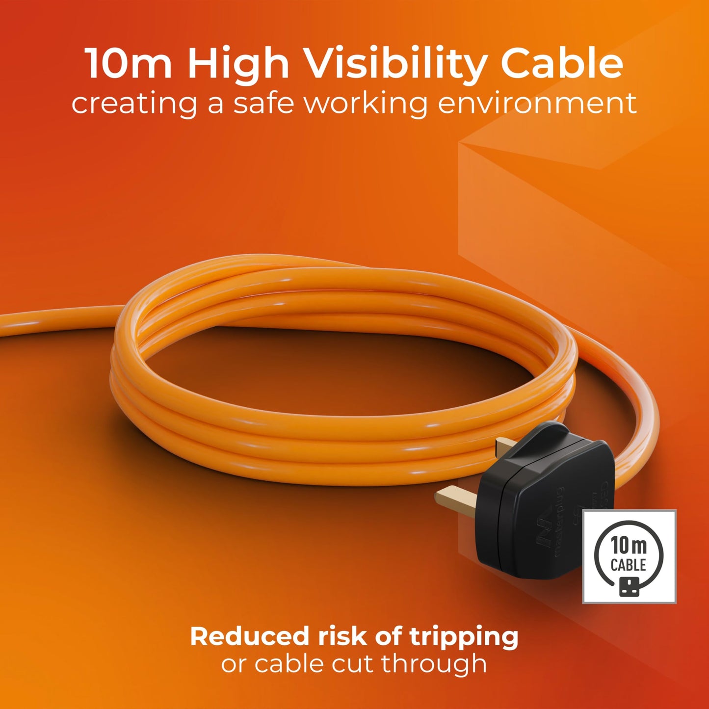 Masterplug Socket Extension Lead