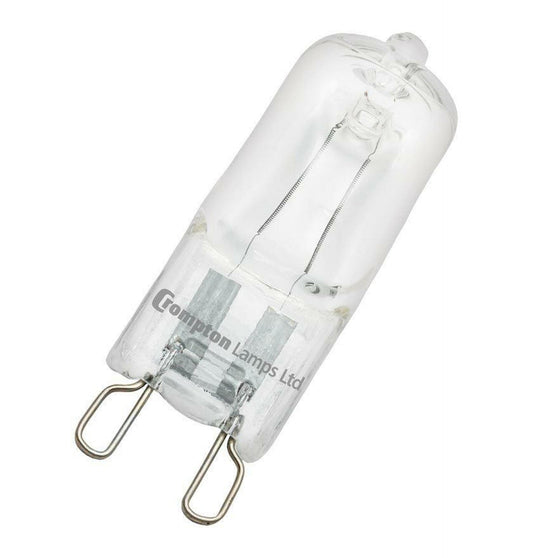 Crompton Lamps Halogen G9 Capsule 33W Dimmable Warm White Clear Energy Saver