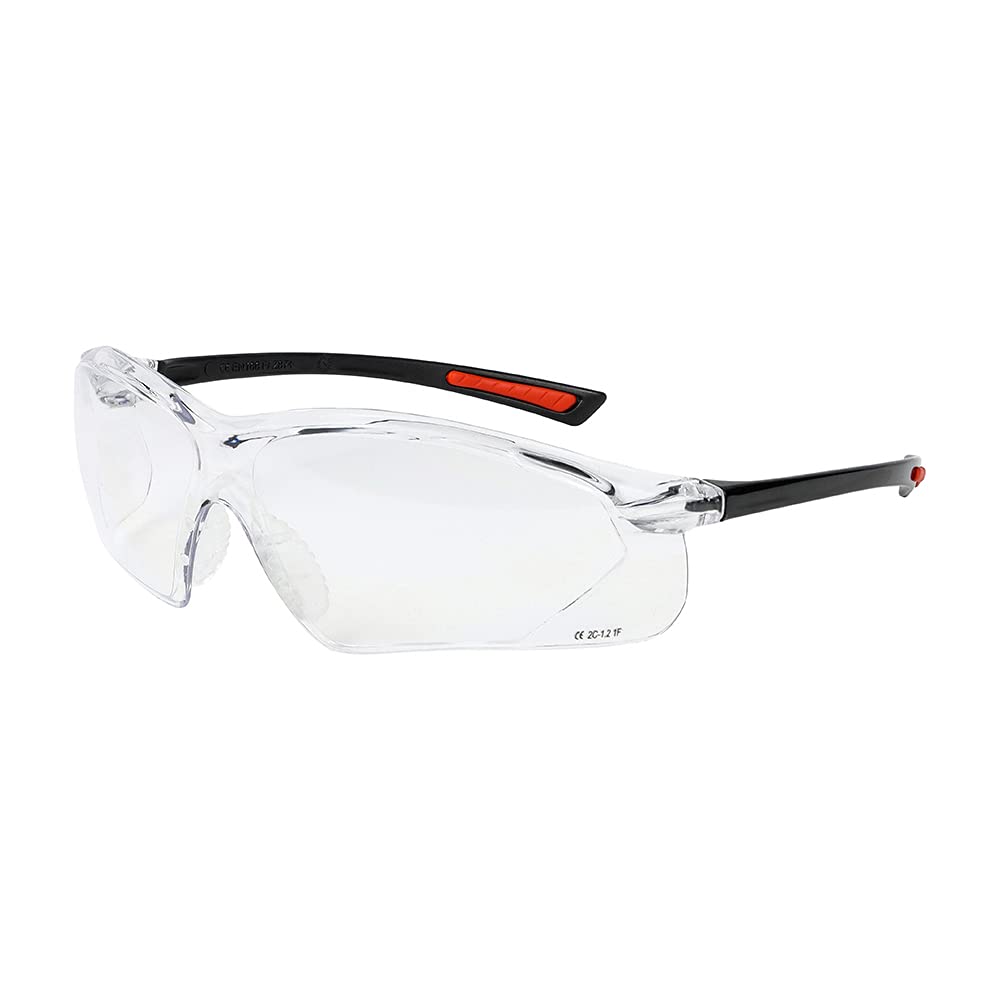 TIMCO Slimfit Safety Glasses - Ergonomically designed to give ultimate comfort and protection on all head shapes and size - Clear