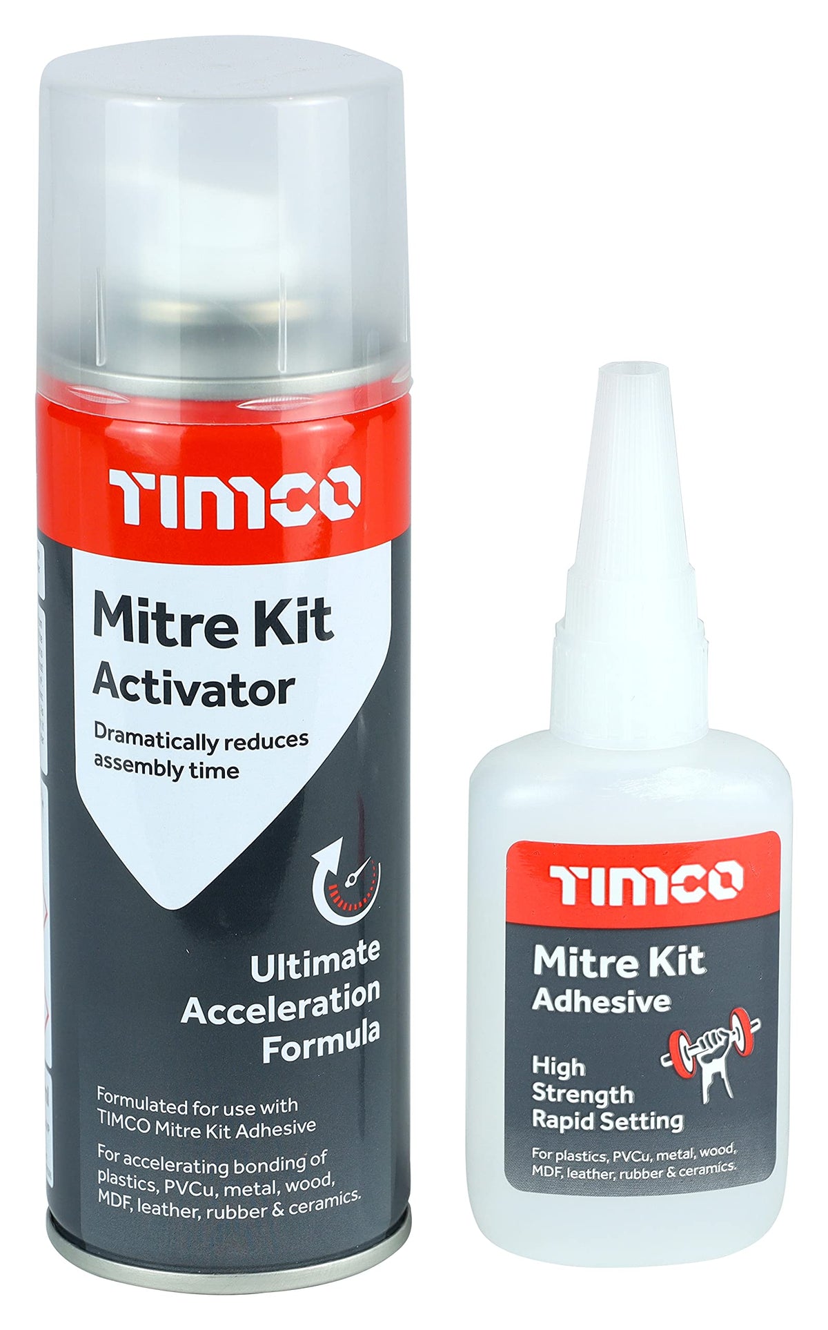 TIMCO Instant Bond Mitre Kit - 200ml / 50g