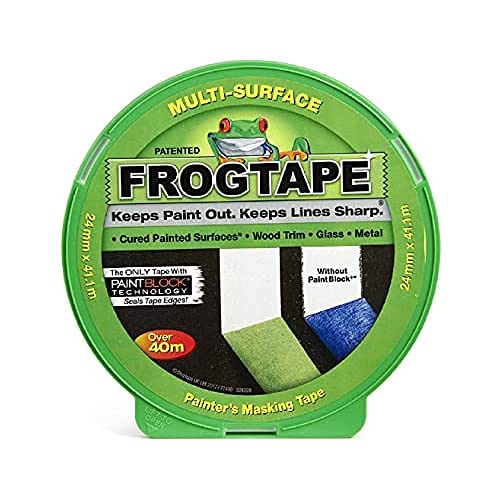 Frog Tape 150182.24 Green Multi Surface Painters Masking Tape 24mm x 41.1m, Pack of 24