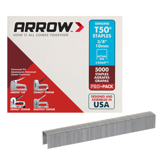 Arrow Hammer Tacker T50 and T55 Staples