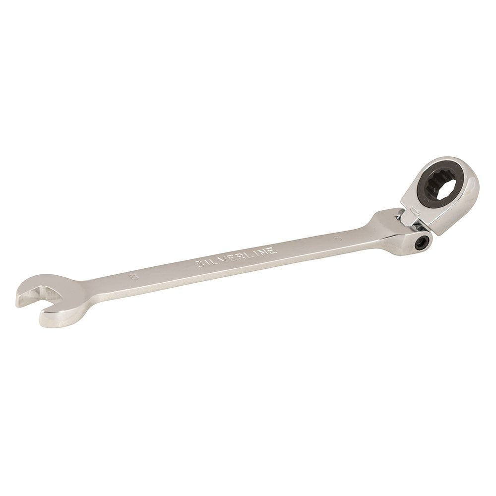 Silverline 196573 Flexible Head Ratchet Spanner, 13 mm