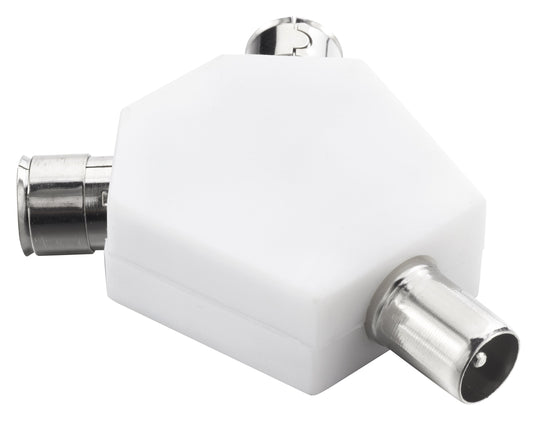 Ross TVSC2-RS 2 Way Coaxial Y Splitter Combiner