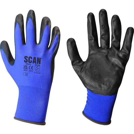 Scan SCAGLODEXTXX Max Dexterity Nitrile Gloves - Size 11 (XXL)