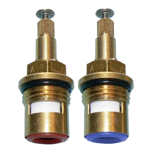 Primaflow 90721099 VS04 Ceramic Tap Short Cartridge, Multi-Colour, 3/8-1/2-Inch, Set of 2 Pieces