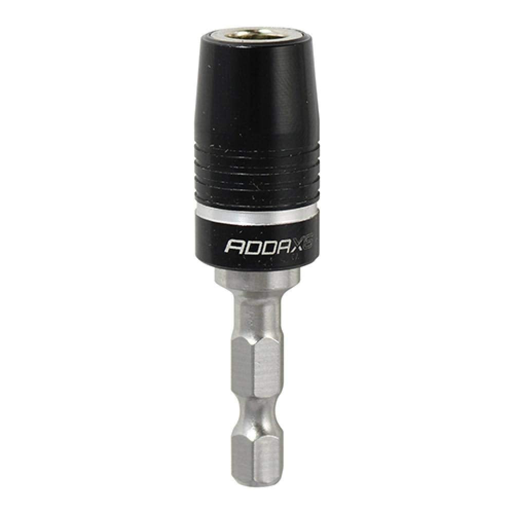 Pack of 1 x Addax (X6) Impact 60mm Magnetic Screw Holder 1/4" Adaptor for Impact Drivers